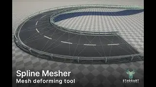 Spline Mesher - Unity mesh deforming tool (v1.0.0)