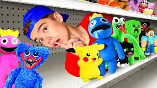 ИГРАЕМ В ПРЯТКИ В МАГАЗИНЕ ИГРУШЕК
