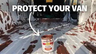 Repair holes in van floor | Van Build BEGINNINGS