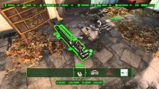 Fallout 4 Scrapper Perk: Scrapping Weapons Example (Rank 1)