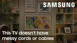 This TV doesn’t have messy cords or cables | Samsung