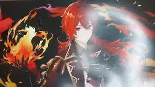 Продажа плакатов Genshin Impact