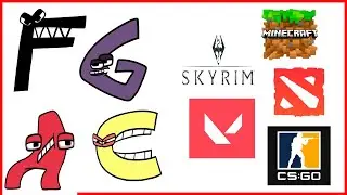 alphabet lore but computer games memes