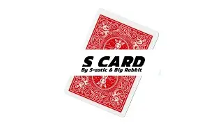 S Card by S-zotic & Big Rabbit