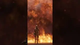 gas mask Fire FX Slow Motion Retime in Houdini