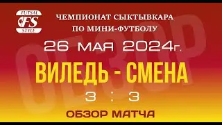 Виледь - Смена (3:3). Обзор матча