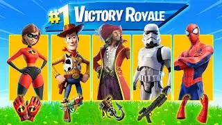 The *RANDOM* Disney Challenge in Fortnite!