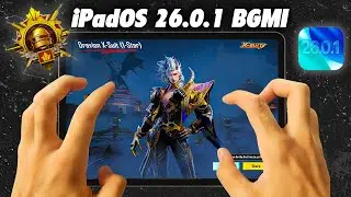 iPadOS 26.0.1 🔥 IPAD PRO M4 11 inch (120FPS Device) 🔥 IPAD BGMI HANDCAM 🔥 iOS 26.0.1 Update BGMI