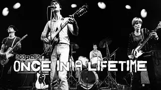 Talking Heads - Once in a Lifetime [4K HQ A cappella Version + Lyrics] 1980