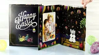 Neil Enterprises Easter Fiber Optic Photo Folio