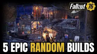 5 Awesome Camp Builds Found In Fallout 76 2024!