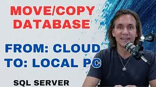 SQL Server:  Move/Copy a Database from Cloud to Local w/ Data Analyst Billy Thomas from ALLJOY Data.