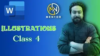Master MS WORD Insert Tab, Illustrations: Urdu Tutorial Class 4