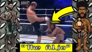 MMA Fighter uses "Aljo" Strategy to TRICK Opponent into Illegally KOing him 🤯