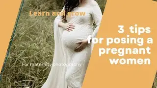 3 tips on how to pose a pregnant mum