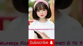 Number Formation Rhymes 0 to 4 @yourfavouritecartoons#education#childrenscartoon#animation#edits
