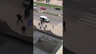 Новополоцк. Драка с карателями