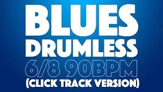 Blues Drumless Backing Track Click Track Version