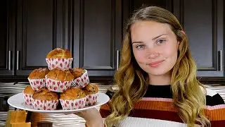 ASMR Baking Blueberry Muffins