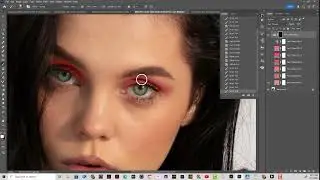 Enhance Makeup In Photoshop Using Retouch Pro (Subtitles in 7 languages)