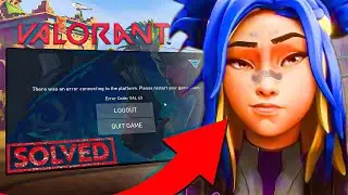 How To Fix Error Code VAL 43 In Valorant | Error Code 43 Fix