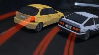 Initial D - AE86 vs EK9 [Initial D: Fourth Stage]
