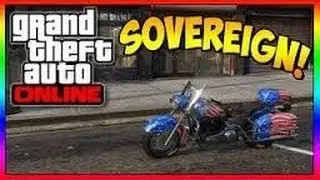 GTA 5- Independence Day Update- Fully Modifying The Sovereign Motorbike!
