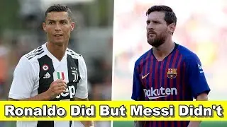 Ronaldo Did It at 33 While Messi Couldn't Do It Even at His Golden Age