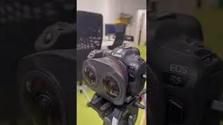 Canon R5 with the 5.2mm F2.8 Dual Fisheye Lens