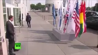 Вот это охрана призедента!!!молодцы