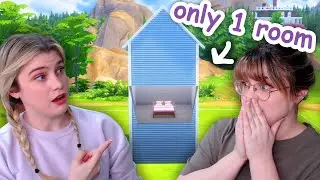 we tried the hardest build challenge EVER in the sims 4