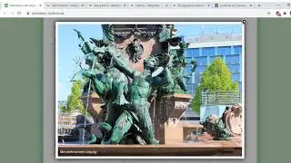 Querdenken und der Mendebrunnen in Leipzig