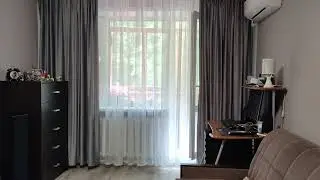 Купила шторы и тюль в Леруа