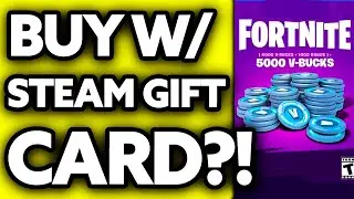 How To Buy V Bucks on PC with Steam Gift Card (2024)
