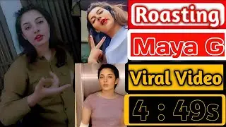 Tiktoker Maya G 0 5 Full Viral Video Original Download Link Reality || 4 Minute 49 Seconds