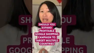Should you scale up profitable Google Shopping campaign to target multiple countries? 