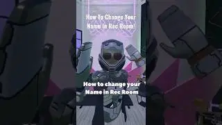 How To Change Your Name In Rec Room 😊 