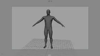 Realistic human Play Blast. Rigged and Skinned by me.