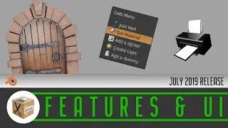 July 2019 release - create a board game and print it in a few minutes in Blender