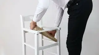Tutorial su come cambiare seduta sul seggiolone in legno OkAffareFatto