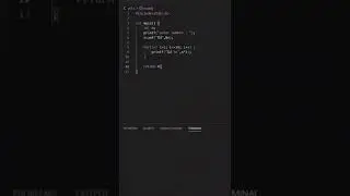 Print the table of a number input by the user in C || #shorts #coding #clanguage