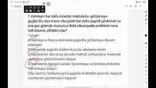3 MAY NAXÇIVANDA OLAN SERTİFİKASİYA SUALLARININ İZAHI.