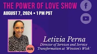 ‘Winston’s Wish’ With Director of Services and Service Transformation, Letizia Perna