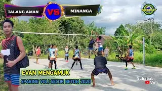 SPARING VOLI SECOR BETON 2020 || Talang aman vs Minanga