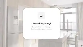 From Static Renders to Cinematic Walkthrough Videos in Minutes  on Vibe3D