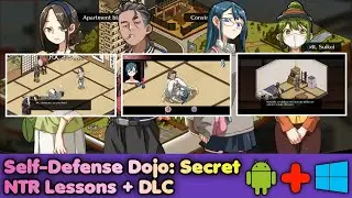 Self-Defense Dojo: Secret NTR Lessons (v1.9.10 + DLC) Gameplay, for Android & Windows