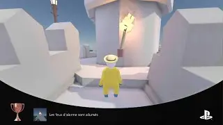 Human Fall Flat Port Trophy "A call for aid"