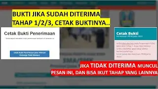 Cara cek diterima atau tidak di tahap 1,2,3 ppdb SMK