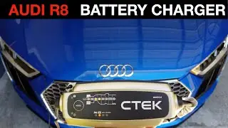 CTEK MXS 5.0 Audi R8 Install