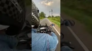 Купил новый для меня мотик. 